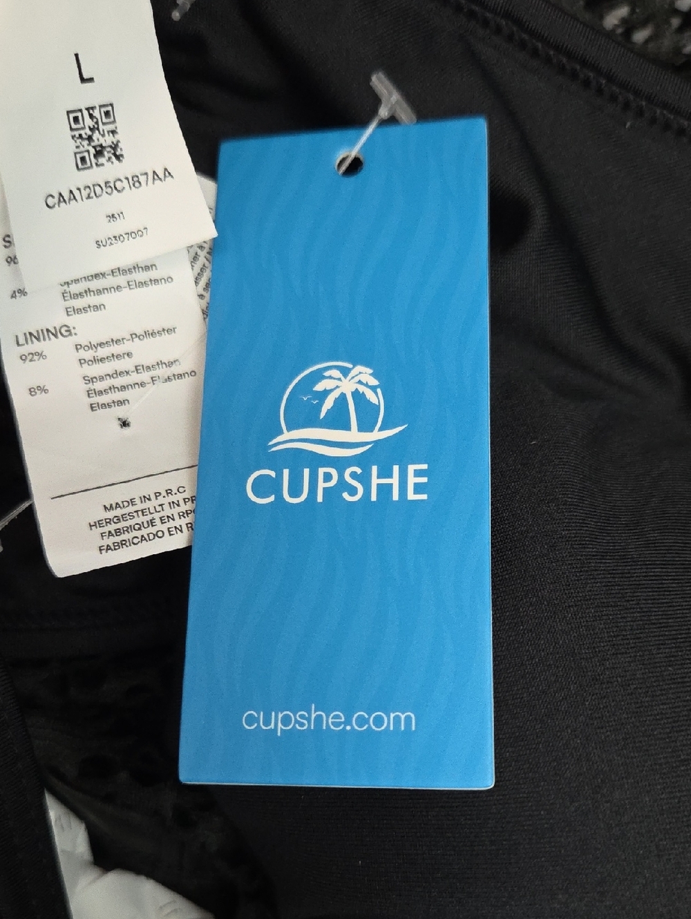 Cupshe Lace Swim Top - Picture 2 of 8